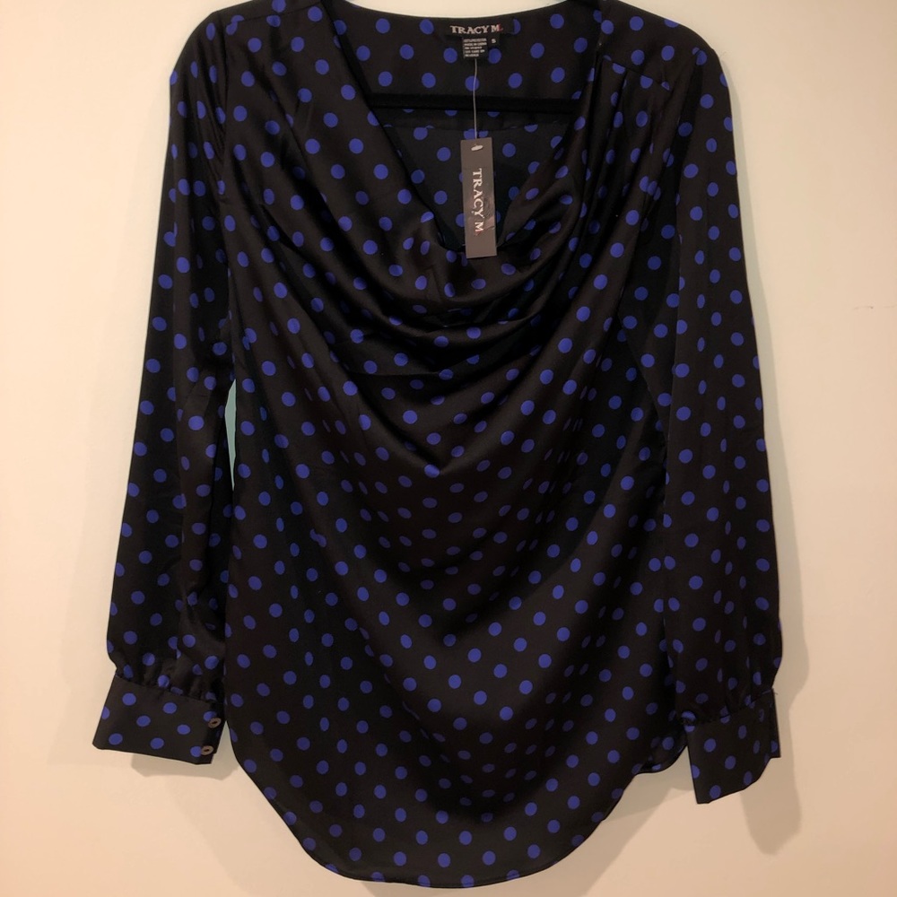 Tracy M Polka Dot Shirt